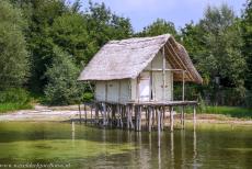 Prehistoric Pile Dwellings around the Alps - Prehistoric Pile Dwellings around the Alps: The reconstructed Neolithic Hornstaad House in Unteruhldingen on Lake Constance.... Prehistoric Pile Dwellings around the Alps - Prehistoric Pile Dwellings around the Alps: The reconstructed Neolithic Hornstaad House in Unteruhldingen on Lake Constance....