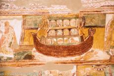 Abbey Church of Saint-Savin-sur-Gartempe - Abbey Church of Saint-Savin-sur-Gartempe: The depiction of the Ark of Noah is one of the more recognisable biblical stories... Abbey Church of Saint-Savin-sur-Gartempe - Abbey Church of Saint-Savin-sur-Gartempe: The depiction of the Ark of Noah is one of the more recognisable biblical stories...