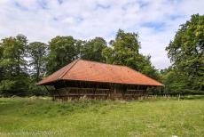 The par force hunting landscape in North Zealand - The par force hunting landscape in North Zealand: The Dousbad Vildthus, the Dousbad Wild House, is one of the winter feeding stations in the... The par force hunting landscape in North Zealand - The par force hunting landscape in North Zealand: The Dousbad Vildthus, the Dousbad Wild House, is one of the winter feeding stations in the...