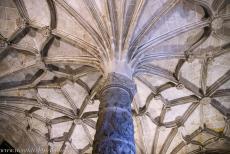 Monastery of the Hieronymites in Lisbon - Monastery of the Hieronymites in Lisbon: The decorated vaulted ceiling of one of the chapels of the church of the monastery. The construction of... Monastery of the Hieronymites in Lisbon - Monastery of the Hieronymites in Lisbon: The decorated vaulted ceiling of one of the chapels of the church of the monastery. The construction of...