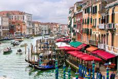 Venice and its Lagoon - Venice and its Lagoon: Gondolas on the Canal Grande viewed from the Accademia Bridge. The Canal Grande, the Grand Canal, is the main waterway... Venice and its Lagoon - Venice and its Lagoon: Gondolas on the Canal Grande viewed from the Accademia Bridge. The Canal Grande, the Grand Canal, is the main waterway...