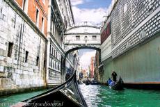 Venice and its Lagoon - Venice and its Lagoon: Gondolas passing under the Ponte dei Sospiri, the Bridge of Sighs. The bridge is spanning the Rio del Palazzo,... Venice and its Lagoon - Venice and its Lagoon: Gondolas passing under the Ponte dei Sospiri, the Bridge of Sighs. The bridge is spanning the Rio del Palazzo,...