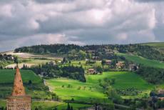 Historic Centre of Urbino - The 16th century Albornoz Fortress is situated on top of a hill and offers breathtaking views of Urbino and the surrounding landscape of... Historic Centre of Urbino - The 16th century Albornoz Fortress is situated on top of a hill and offers breathtaking views of Urbino and the surrounding landscape of...