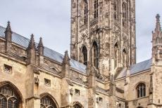 Canterbury Cathedral - Canterbury Cathedral, Bell Harry Tower. St. Augustine founded Canterbury Cathedral in 597. Canterbury Cathedral was badly damaged during... Canterbury Cathedral - Canterbury Cathedral, Bell Harry Tower. St. Augustine founded Canterbury Cathedral in 597. Canterbury Cathedral was badly damaged during...