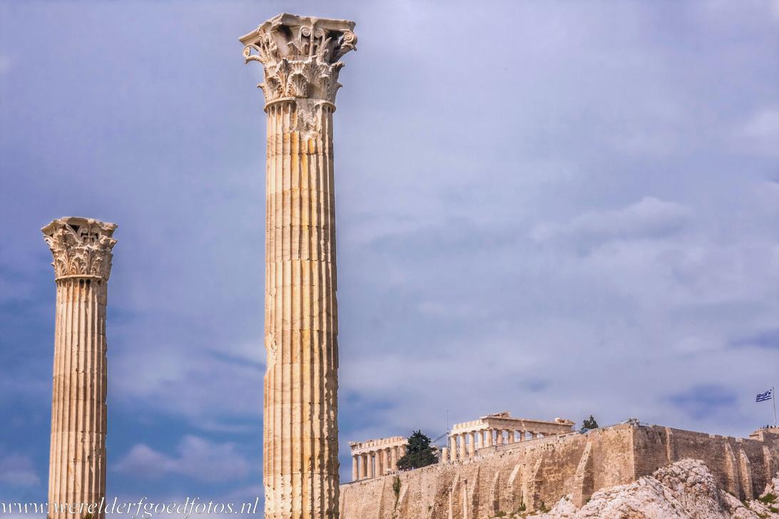 Acropolis of Athens - The Acropolis of Athens viewed from the Temple of the Olympian Zeus. The Acropolis of Athens is an ancient citadel and the most... Acropolis of Athens - The Acropolis of Athens viewed from the Temple of the Olympian Zeus. The Acropolis of Athens is an ancient citadel and the most...