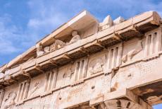 Acropolis of Athens - Acropolis of Athens: The frieze of the Parthenon. The Parthenon is a Doric Greek temple and the most important monument... Acropolis of Athens - Acropolis of Athens: The frieze of the Parthenon. The Parthenon is a Doric Greek temple and the most important monument...