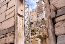 Acropolis of Athens - Acropolis of Athens: The Beulé Gate is located at the foot of the steep stone stairway leading up to the Acropolis. Visitors to the... Acropolis of Athens - Acropolis of Athens: The Beulé Gate is located at the foot of the steep stone stairway leading up to the Acropolis. Visitors to the...