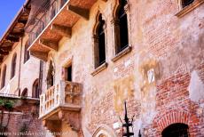 City of Verona - City of Verona: Juliet's balcony. Verona is the city of Romeo and Juliet. Although Romeo and Juliet were fictional persons, in Verona is... City of Verona - City of Verona: Juliet's balcony. Verona is the city of Romeo and Juliet. Although Romeo and Juliet were fictional persons, in Verona is...